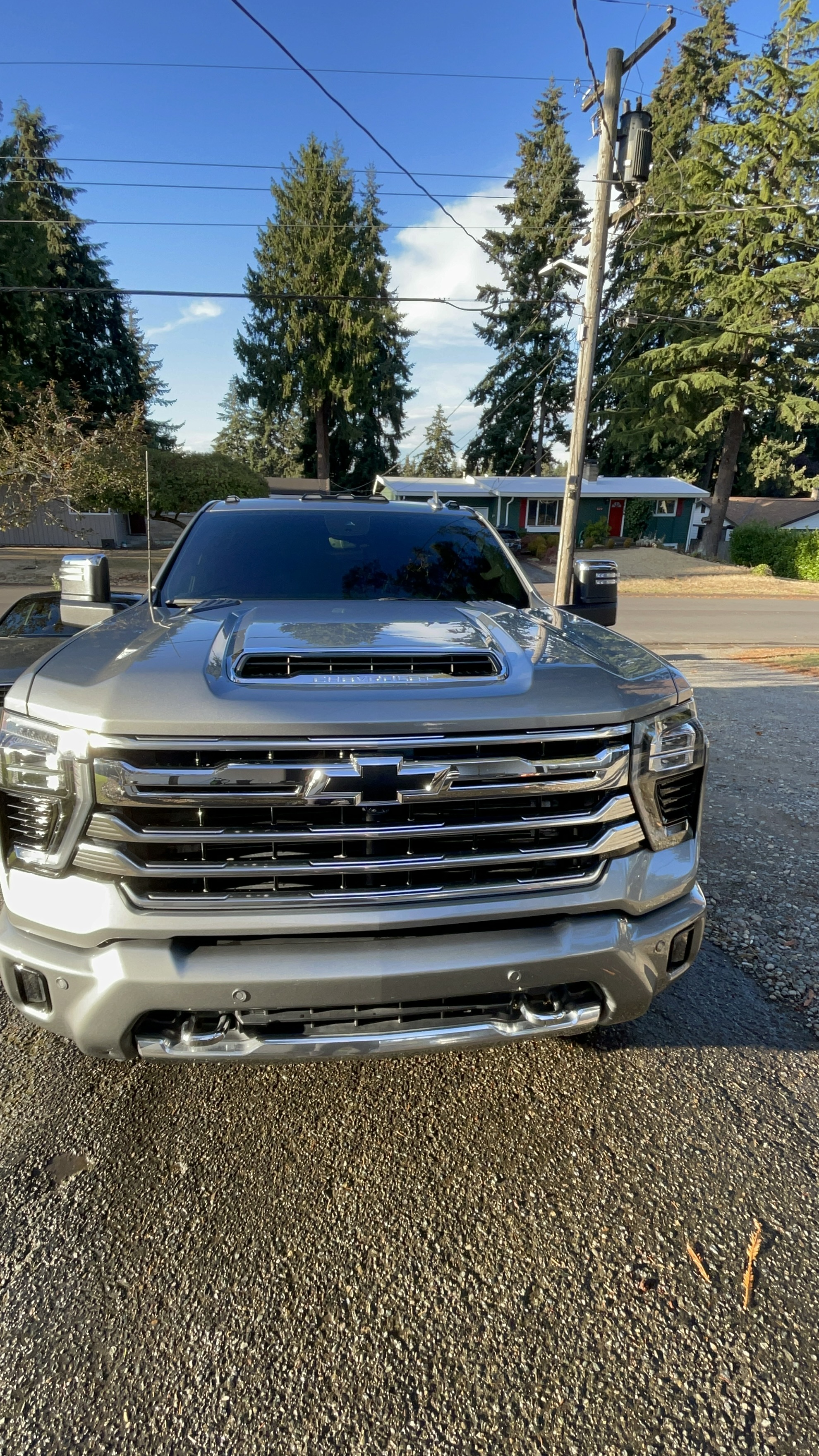Full service + paint decontamination — Silverado 3500HD High Country